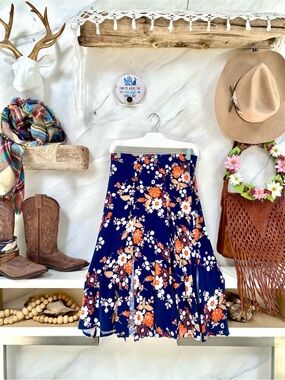 Anthropologie SAMEDAYS Lovin boho sweet floral skirt w prairie cottagecore vibe